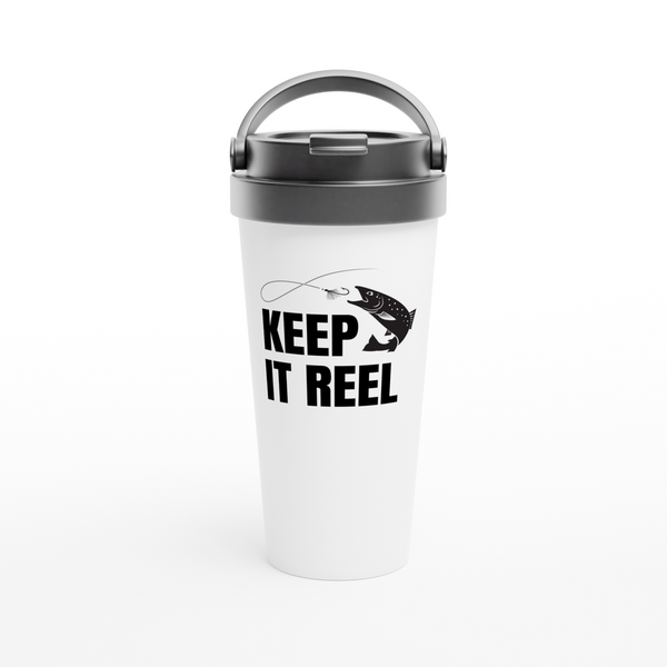 Travel Mug - Keep It Reel
