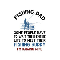 Unisex Hoodie - Fishing Dad